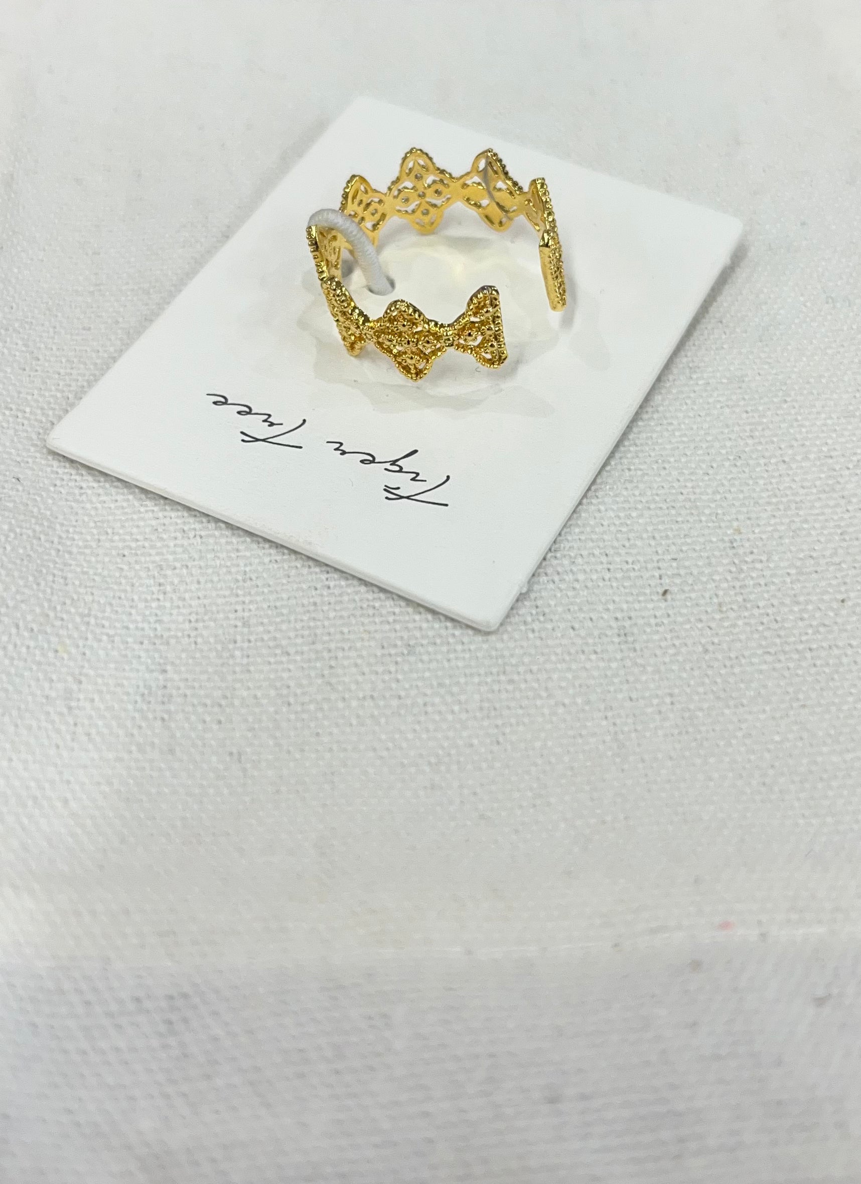 TIGER TREE - Gold Ring