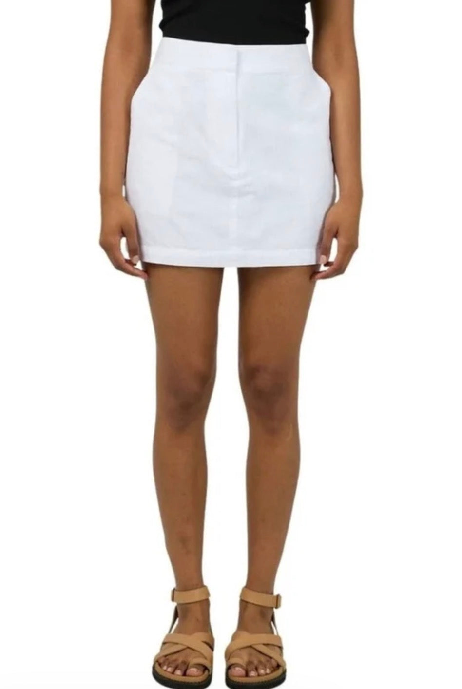 ALL ABOUT EVE - Essential Mini Skirt - White