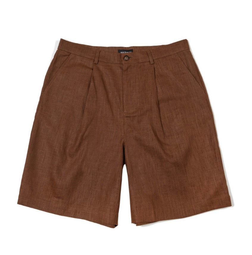 MECHMOTO - Side Pocket Pleated Short with two button flap pockets