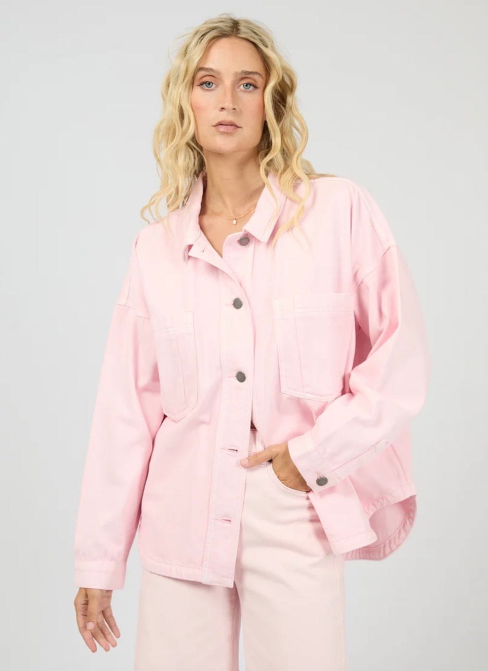 ALL ABOUT EVE - Dale Shacket - Pink