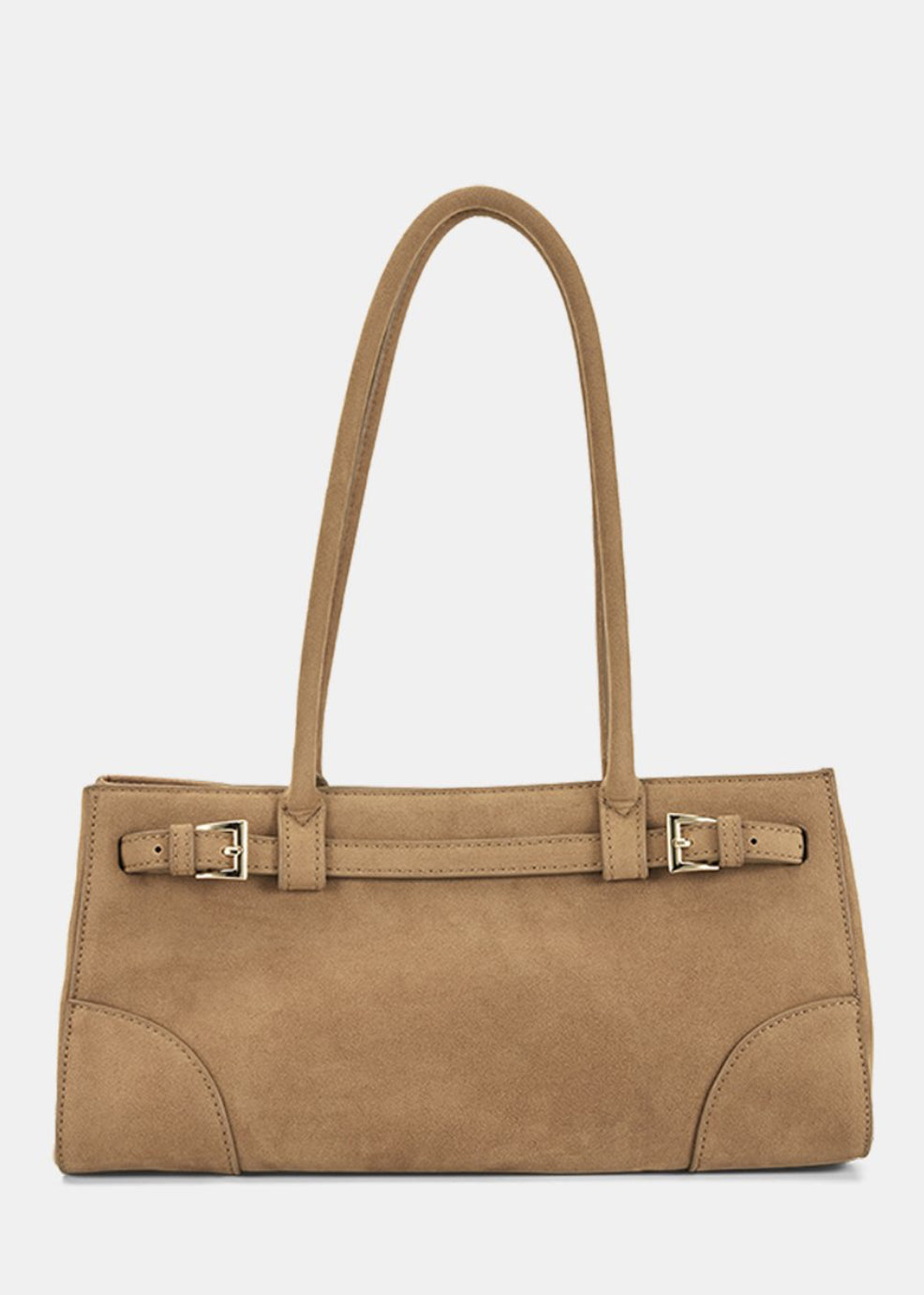 BILLINI Nadia Shoulder Bag Camel Suede