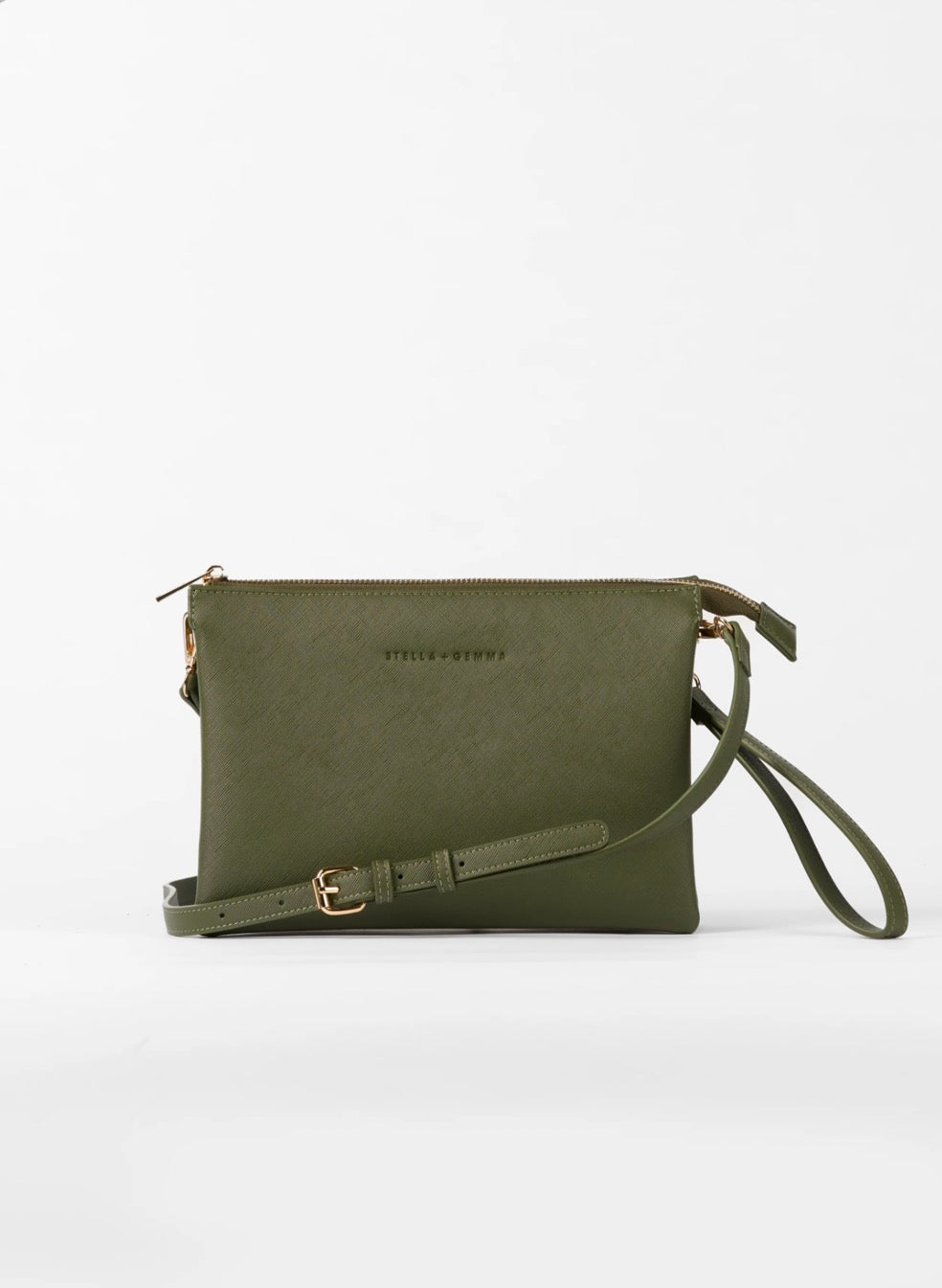 STELLA + GEMMA - Frankie Multi Pouch Bag - Khaki