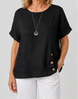 MAGLIA - Justine Top - Black
