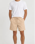 LE SHORT - Cotton Short - Sand