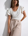 TINTA - Camiseta Galena Shirt - Natural