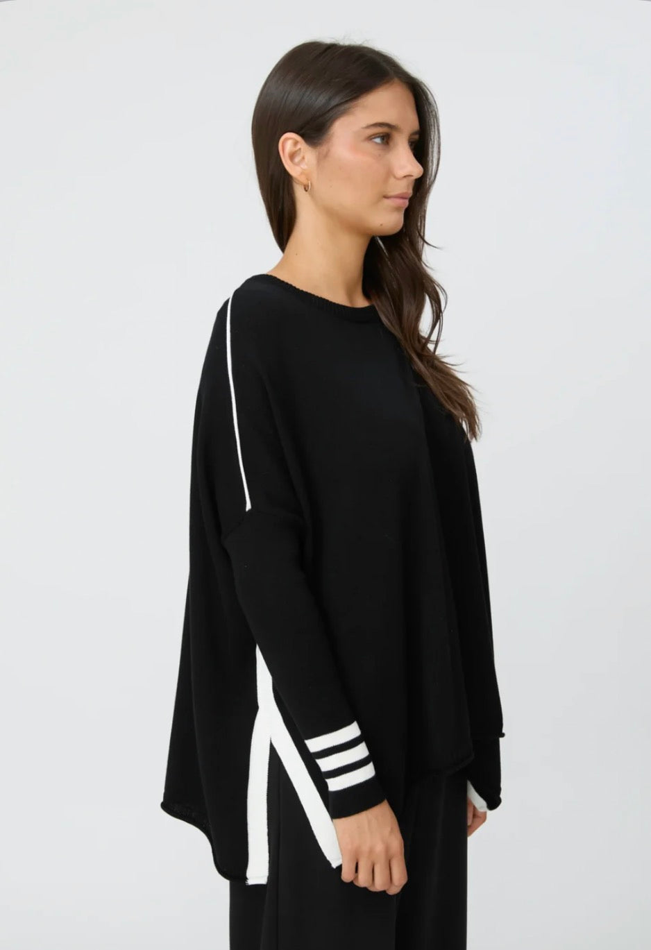 STELLA + GEMMA - Farah Knit - Black/Milk