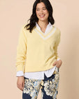 GORDON SMITH - Princeton Jumper - Lemon
