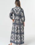 GOONDIWINDI - Desert Palm Print Dress