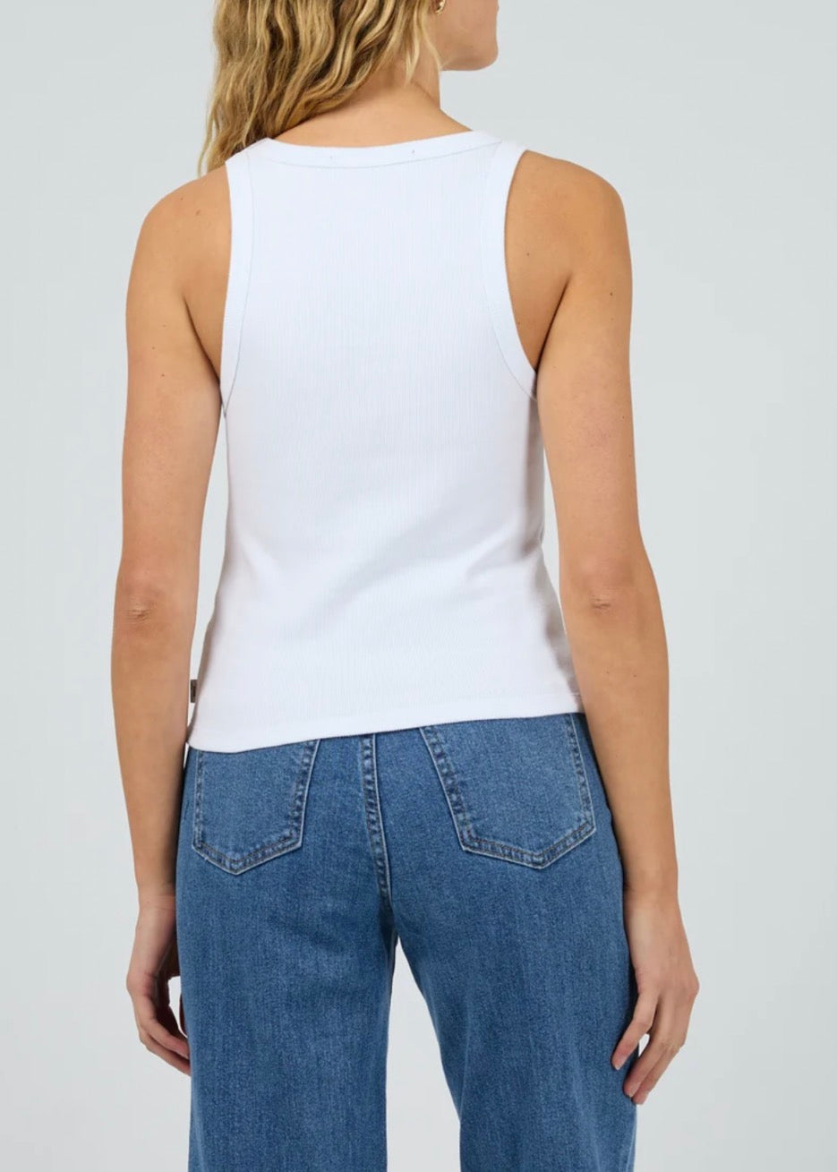 SILENT THEORY - Ella Tank - White