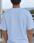 NOMADIC PARADISE - Big Sur Relaxed Tee - Ice Water