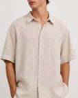 BACK BAY - Linen Stripe Shirt