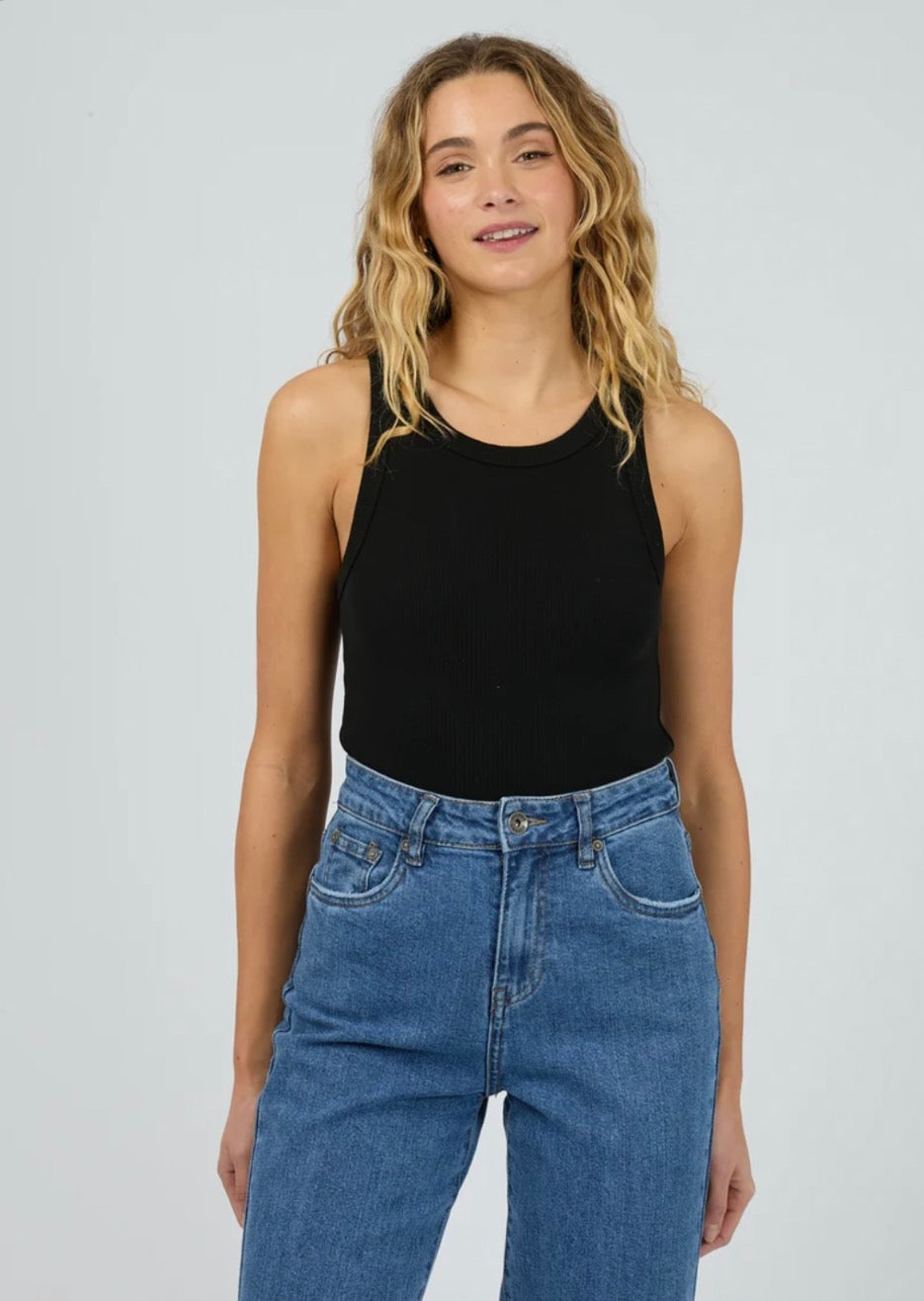 SILENT THEORY - Ella tank - Black