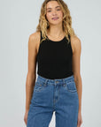 SILENT THEORY - Ella tank - Black