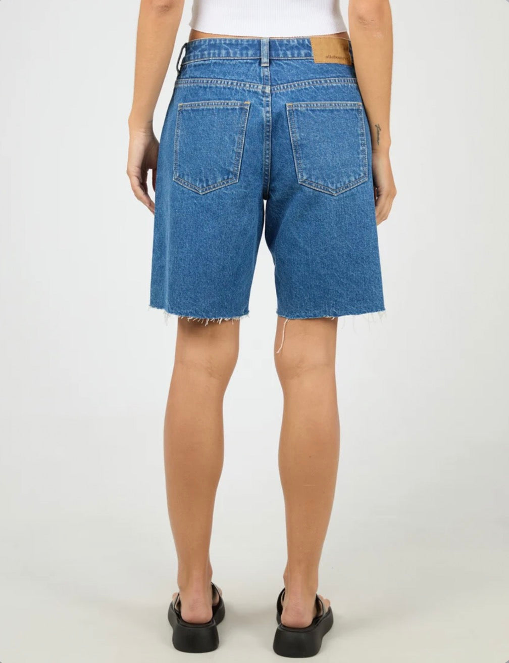 ALL ABOUT EVE - Lexie Denim Jort - Heritage Blue