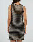 SILENT THEORY - Margo Crochet Mini Dress - Black