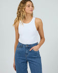 SILENT THEORY - Ella Tank - White