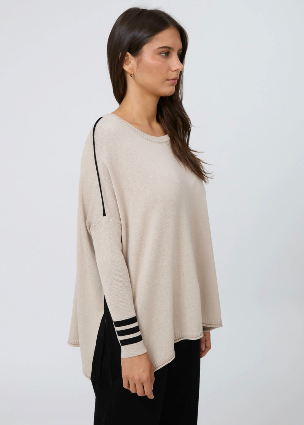STELLA + GEMMA - Farah Knit - Natural/black