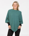 NATIVE WORLD - Poncho. Mist Green