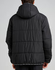 THE MAD HUEYS - Hurricane Puffer Jacket - Blacket