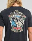 MAD HUEYS -  Frothin Shoey Tee.  Black
