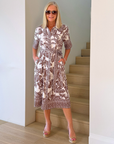 HAMMOCK & VINE - Palm Cove Shirt Dress - Espresso