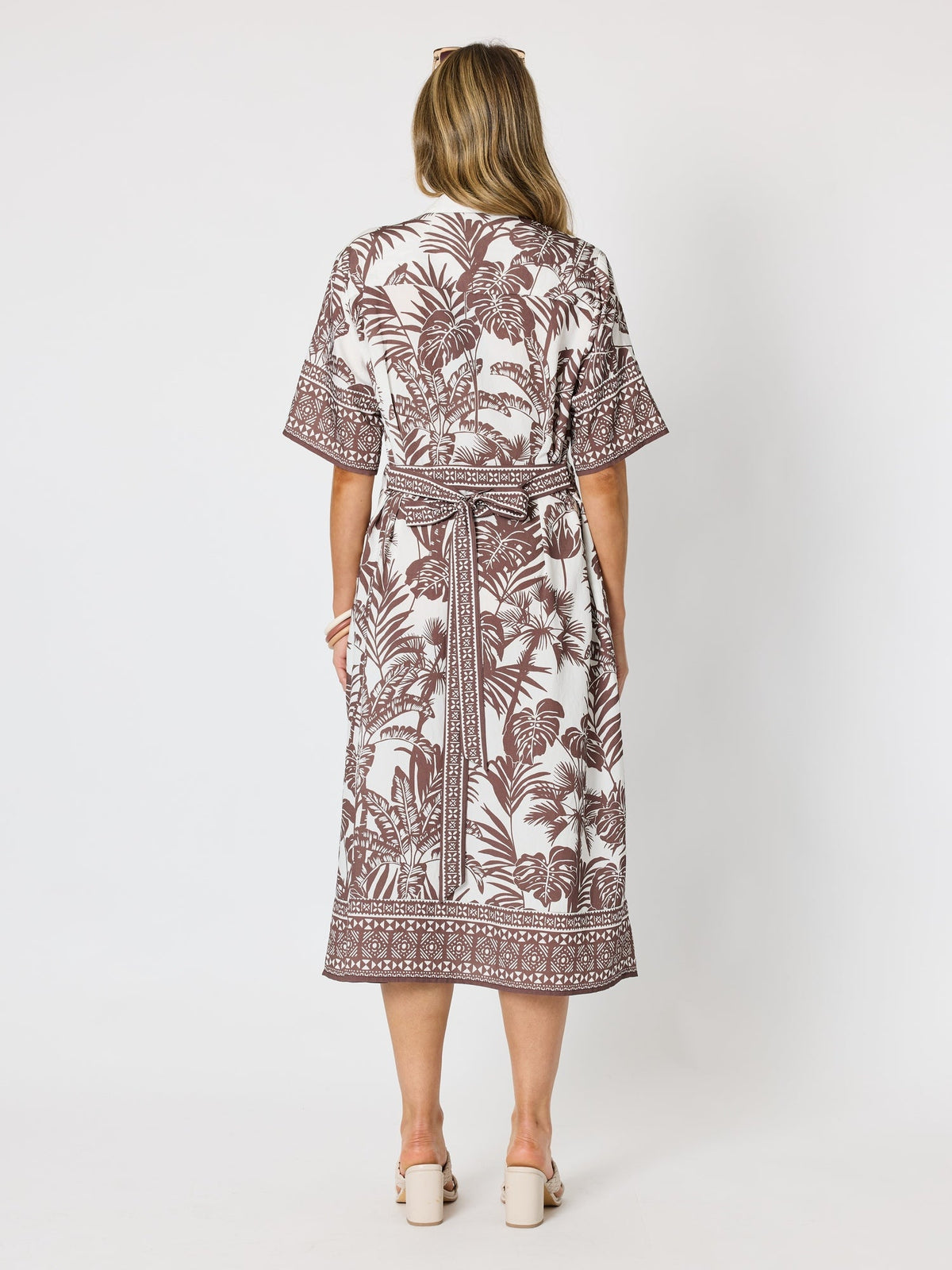 HAMMOCK &amp; VINE - Palm Cove Shirt Dress - Espresso