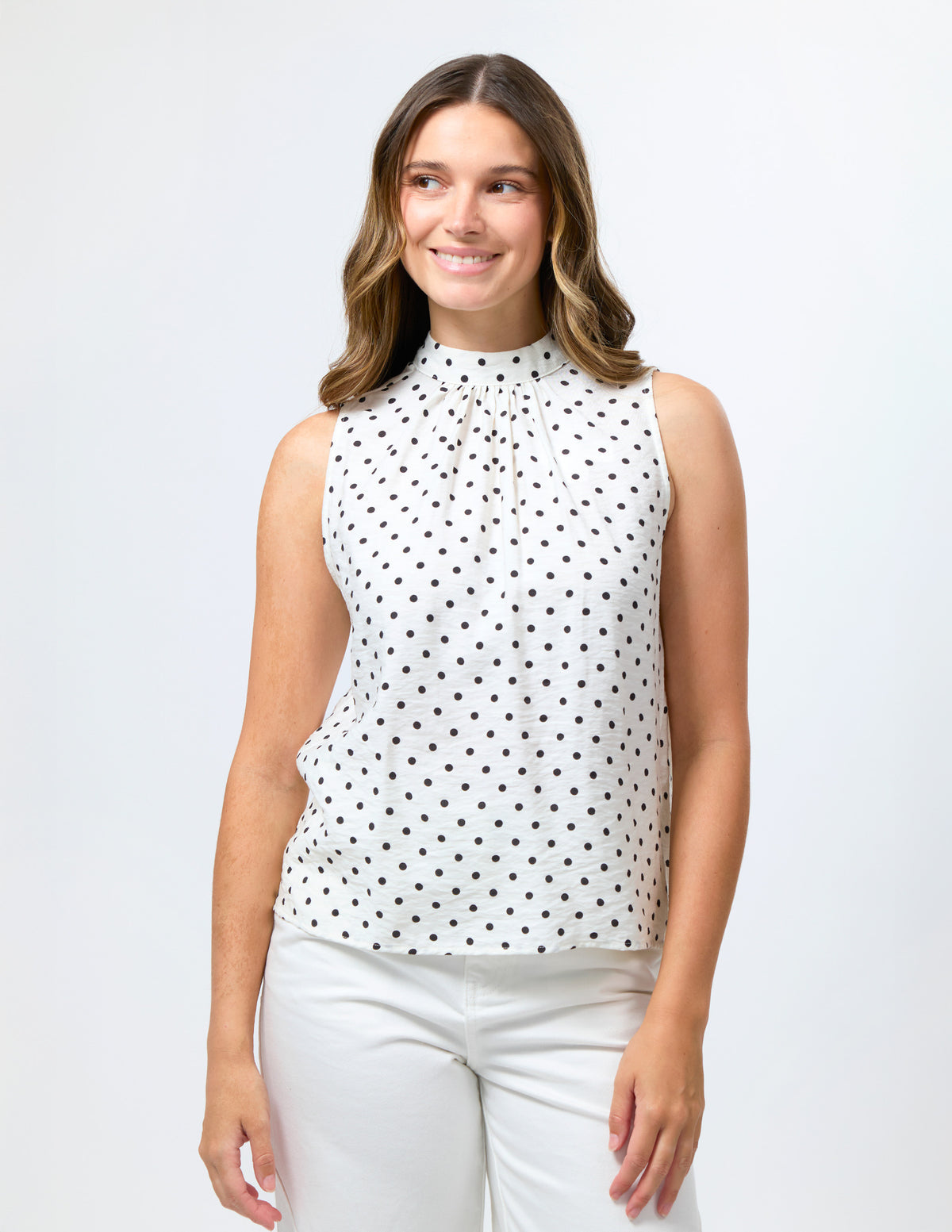 STELLA &amp; GEMMA - Ramone Blouse - White / Black