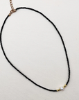 WE THE CARTEL - Black Beaded Necklace