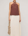 STAPEL THE LABEL - A line Midi Skirt - Cream