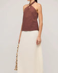 STAPEL THE LABEL - A line Midi Skirt - Cream