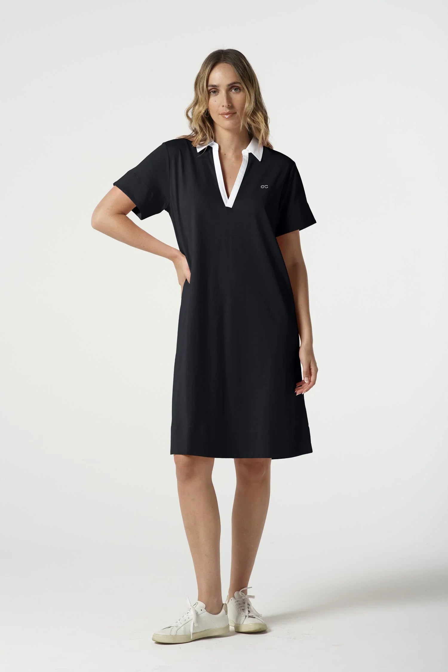 GOONDIWINDI - Polo Dress - Navy