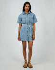 ALL ABOUT EVE - Sunny Denim Dress - Light Blue