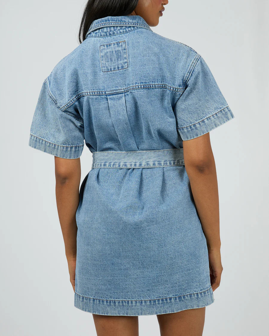 ALL ABOUT EVE - Sunny Denim Dress - Light Blue