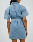 ALL ABOUT EVE - Sunny Denim Dress - Light Blue