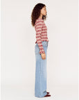 MINK PINK - Anouk Shirred Top - Check