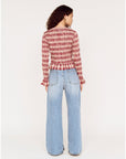 MINK PINK - Anouk Shirred Top - Check
