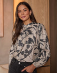 STELLA + GEMMA - Faye Blouse Moonlit Stem