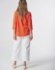 GOONDIWINDI - Sorbet Cotton 3/4 Sleeve Raglan Knit - Orange