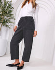MONACO JEANS - Leo Barrel Jeans - Black