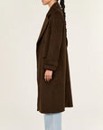 STAPLE THE LABEL - Irena Coat - Chocolate