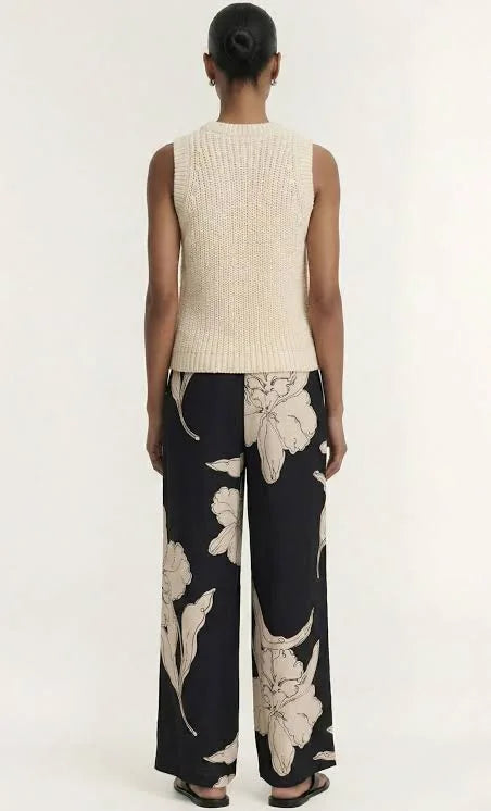 STAPLE THE LABEL - Sketched Floral Drawstring Pant