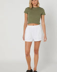 SILENT THEORY - Harlem Rib Tee - Khaki