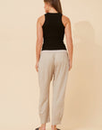 MAGLIA - Lux Lucy Tuck Pant - Natural