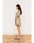 MINK PINK - Remi Shirt Mini Dress - Olive