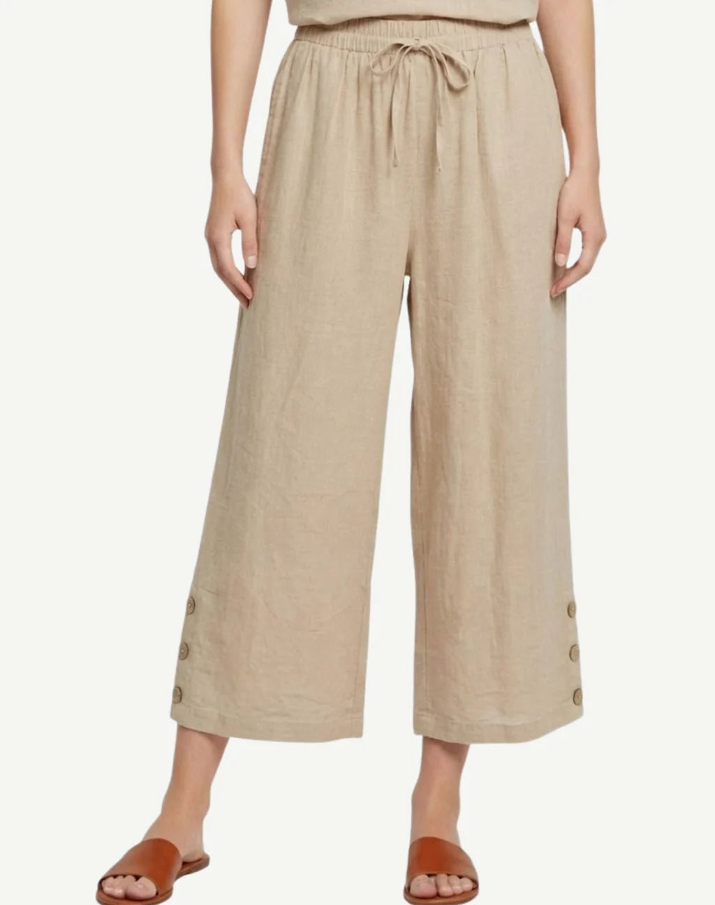 CORFU - Sand Relaxed Pant