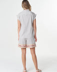 GOONDIWINDI - Sunray Cotton Blouse - Sunset Manor Print