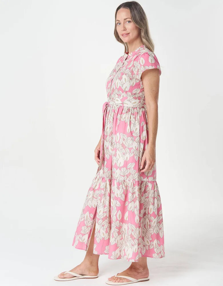 GOONDIWINDI - Flamingo Flower Print Dress