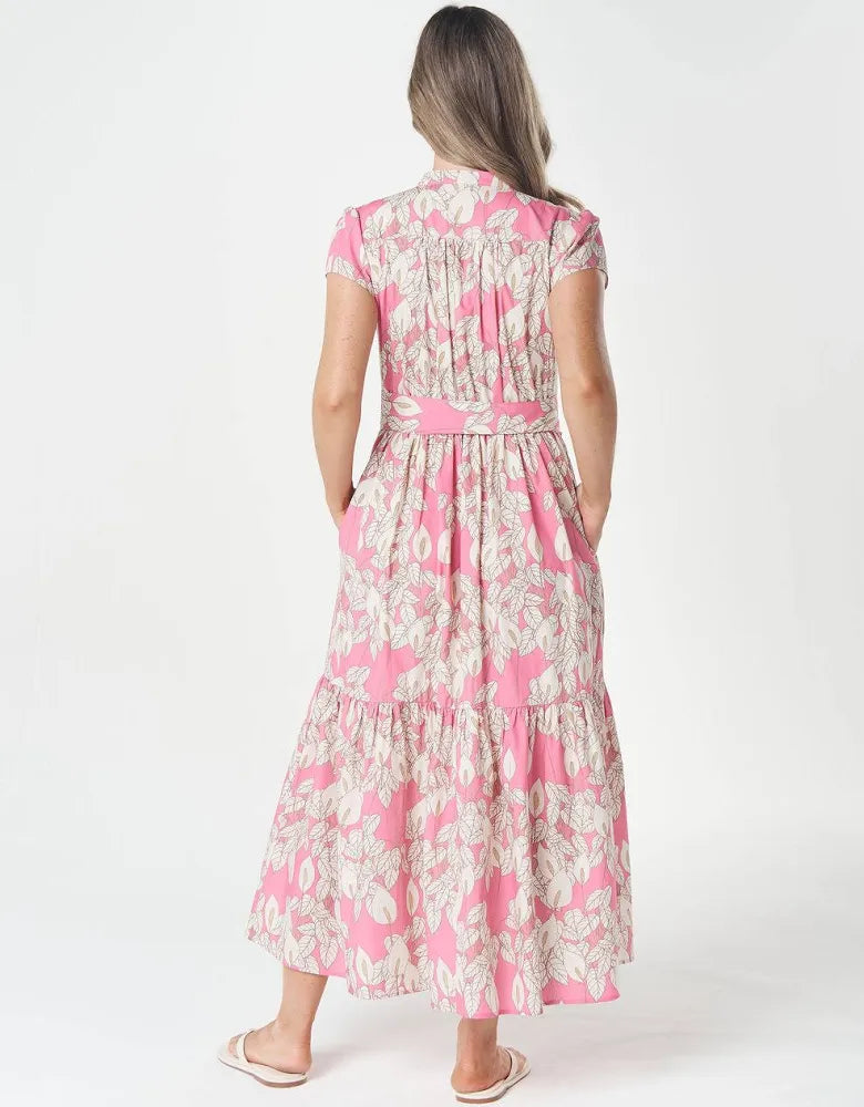 GOONDIWINDI - Flamingo Flower Print Dress