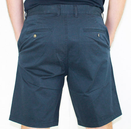BACK BAY - Bedford Cotton Short - Navy
