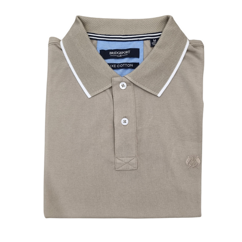 BRIDGEPORT - Polo Shirt - Stone